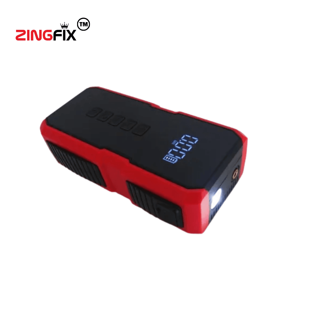 4-in-1 Portable Car Jump Starter with Air Compressor, Power Bank & LED Light - Image 5
