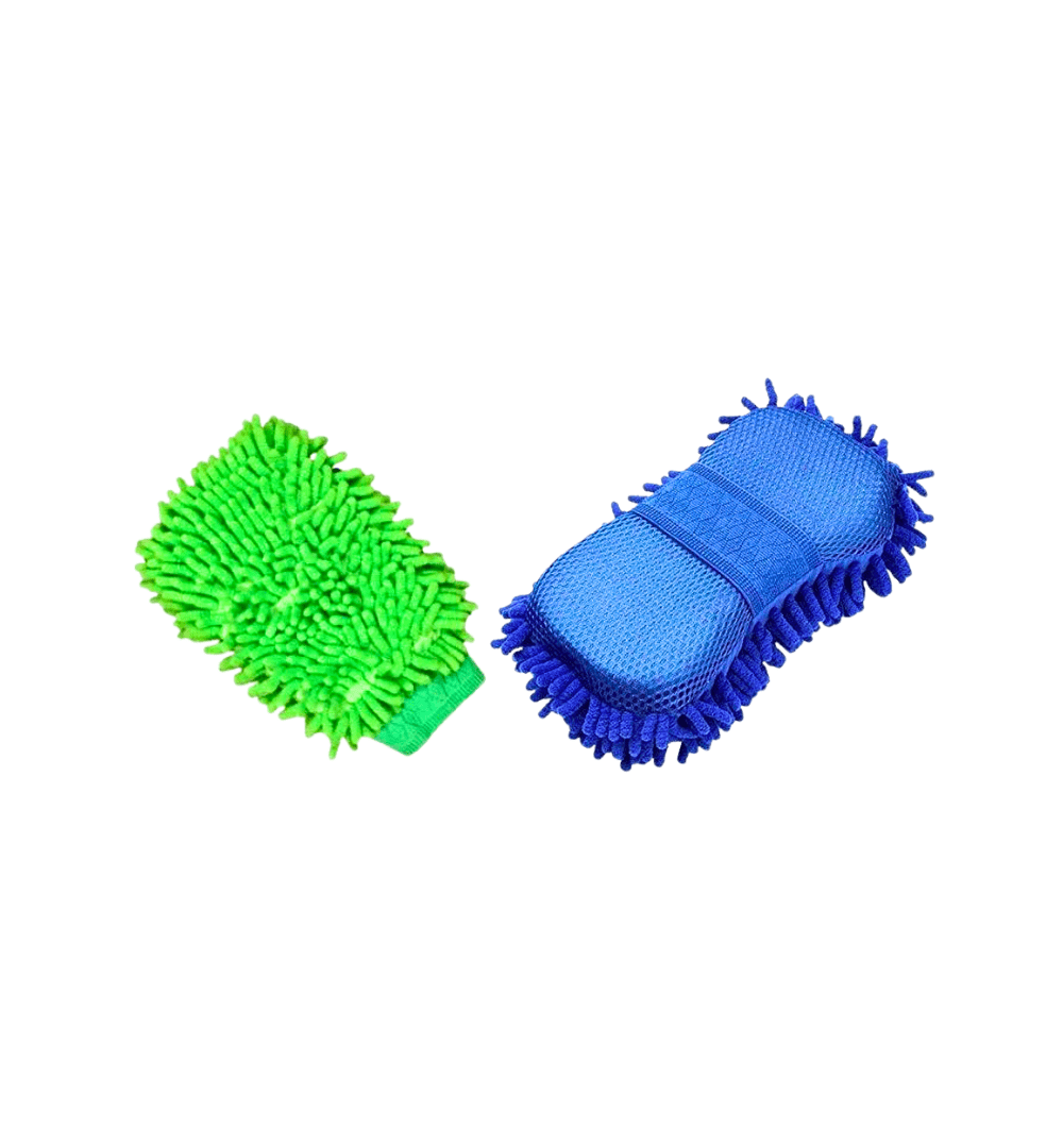 Microfiber Wash Mitt’s Duo