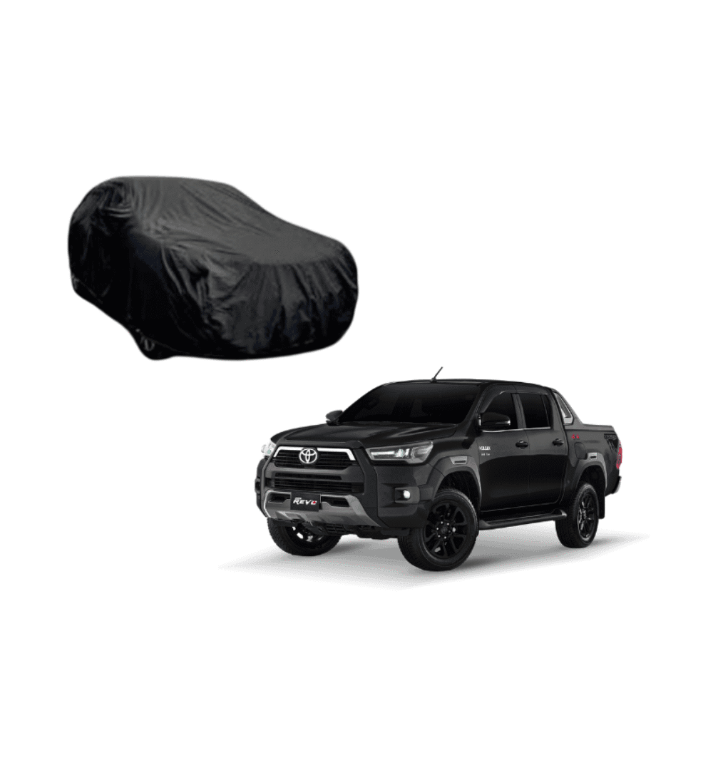 Toyota Revo Black Coat Parachute Top Cover