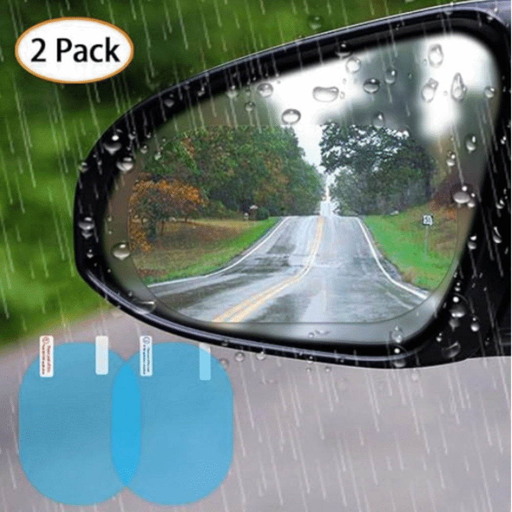 Rainproof & Anti-Fog Side Mirror Flim for Car | Clear Rear View in All Weather - Image 4