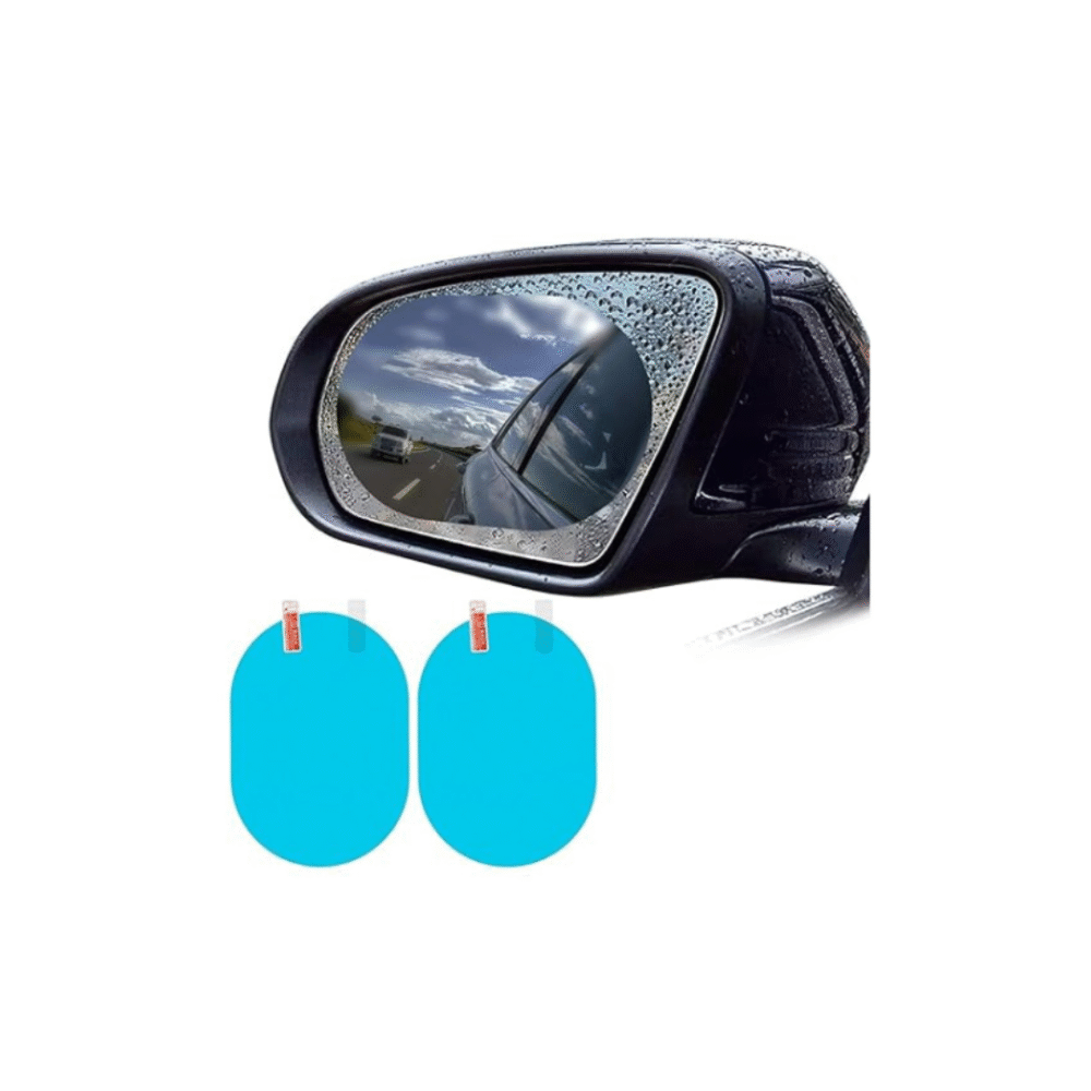 Rainproof & Anti-Fog Side Mirror Flim for Car | Clear Rear View in All Weather