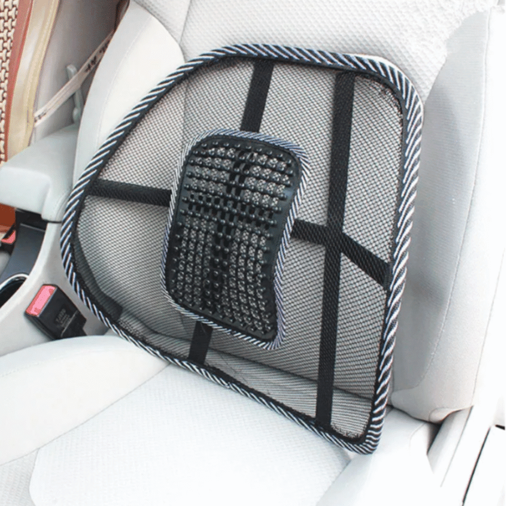 Mesh Lumbar Support Cushion for Car Seat | Back Pain Relief & Airflow Comfort - Image 2