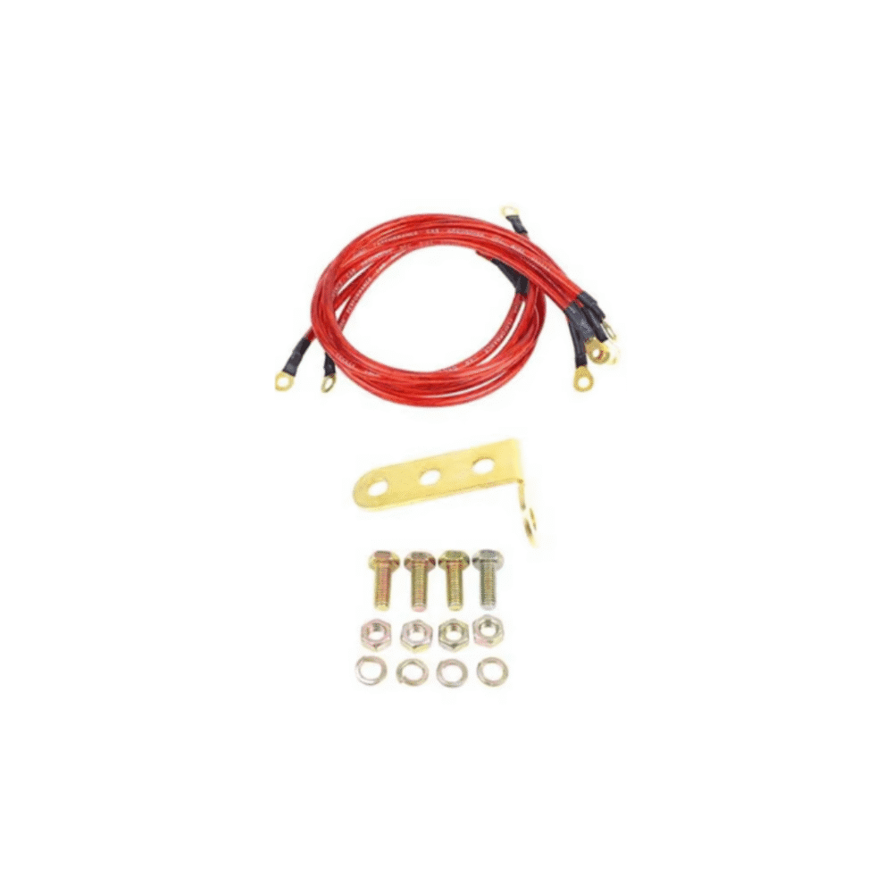 5-Point Universal Car Grounding Wire Kit | HKS JDM Performance Earth Cables - Image 2
