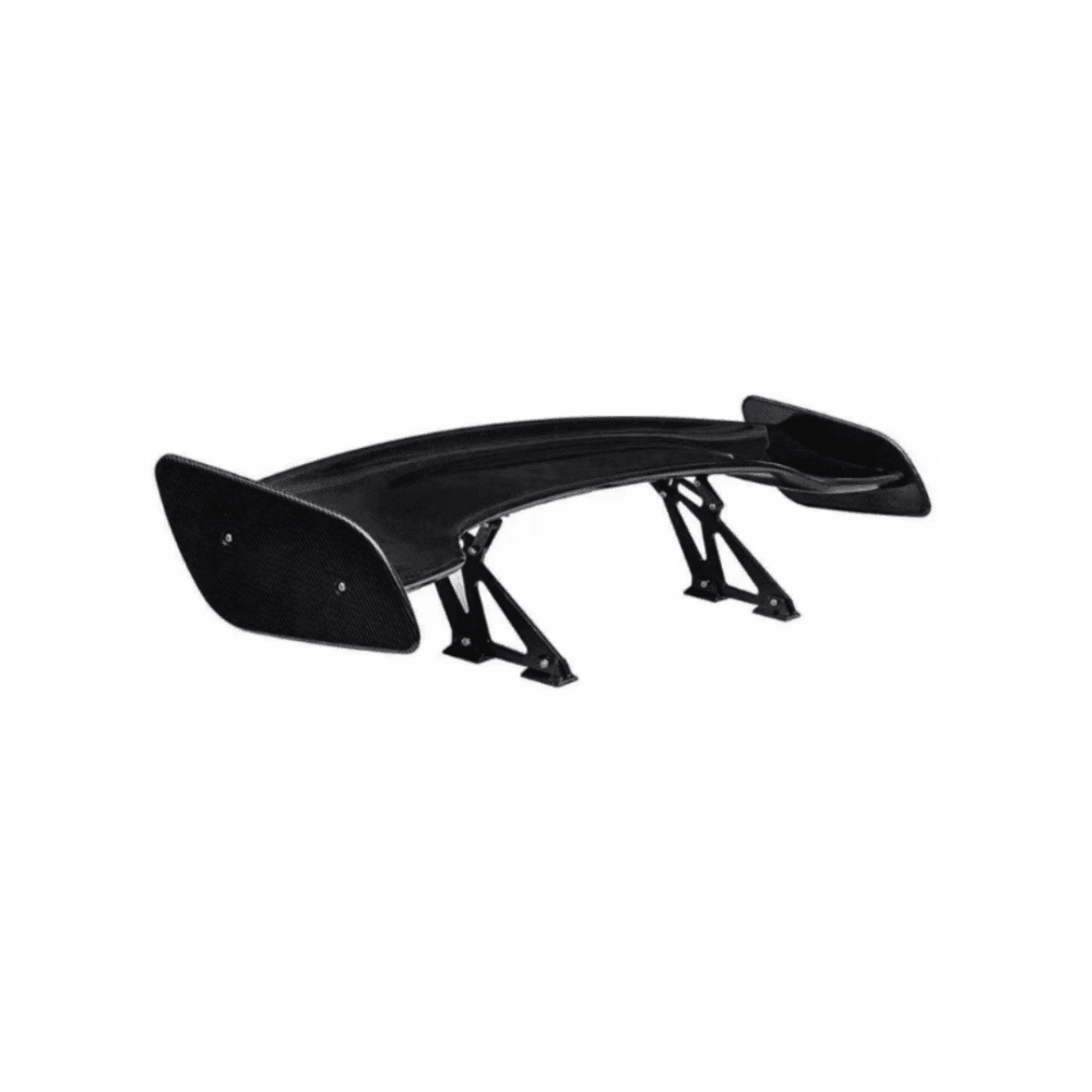 Universal GT Wing Spoiler for Car Trunk | ABS Plastic | Unpainted (Black in Picture)