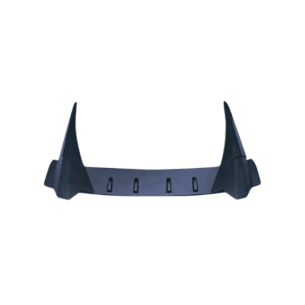 Honda Civic X 2016-2021 Roof Spoiler | ABS Plastic | Unpainted (Black in Picture for Reference Only) - Image 3