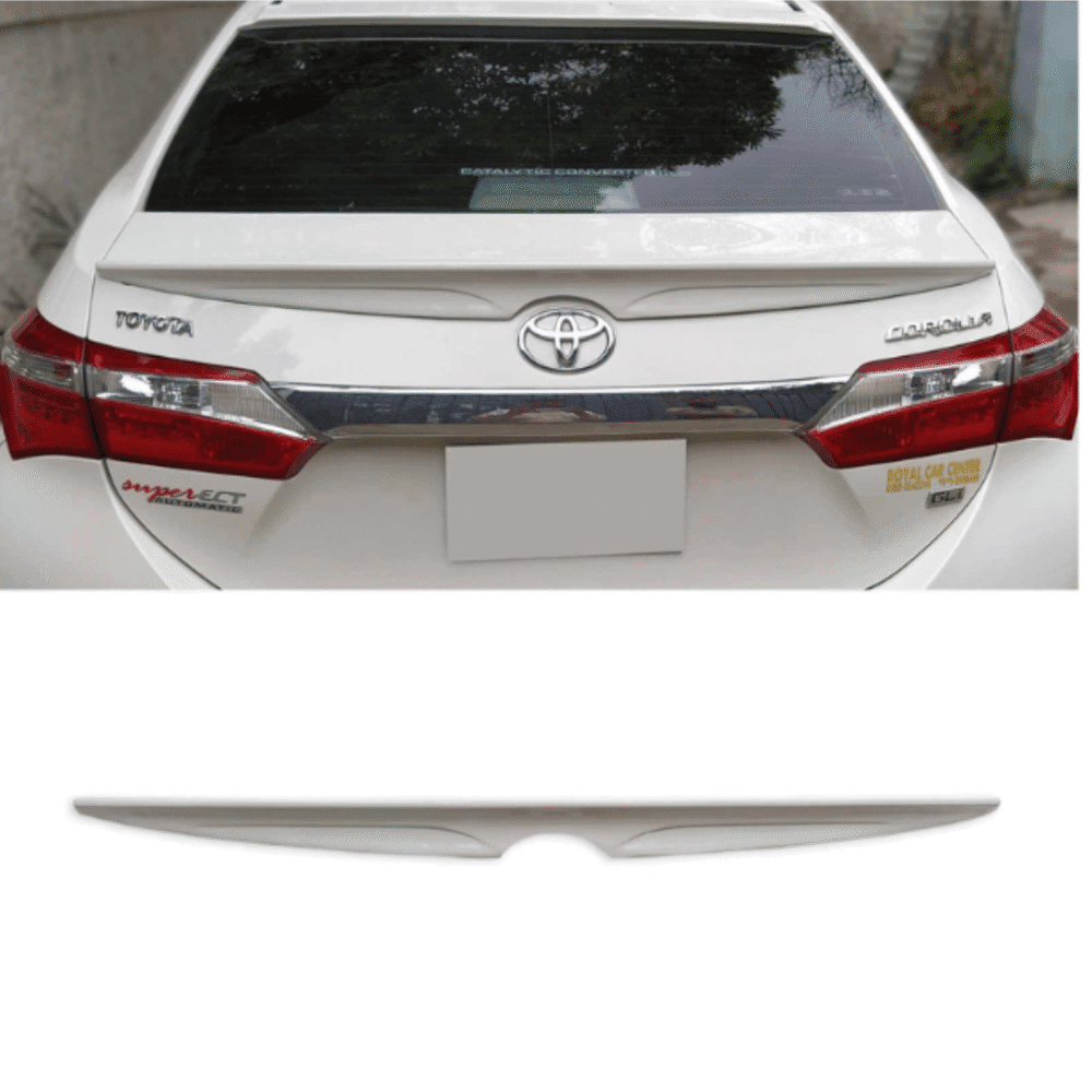 Toyota Corolla 2015–2023 Trunk Spoiler | ABS Plastic | Unpainted