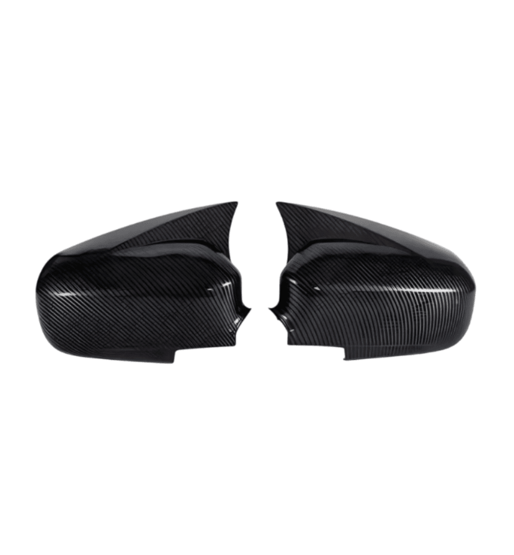 Honda Civic EK 1998–2000 Batman Style Side Mirror Covers | Carbon Fiber Look | Sporty Finish