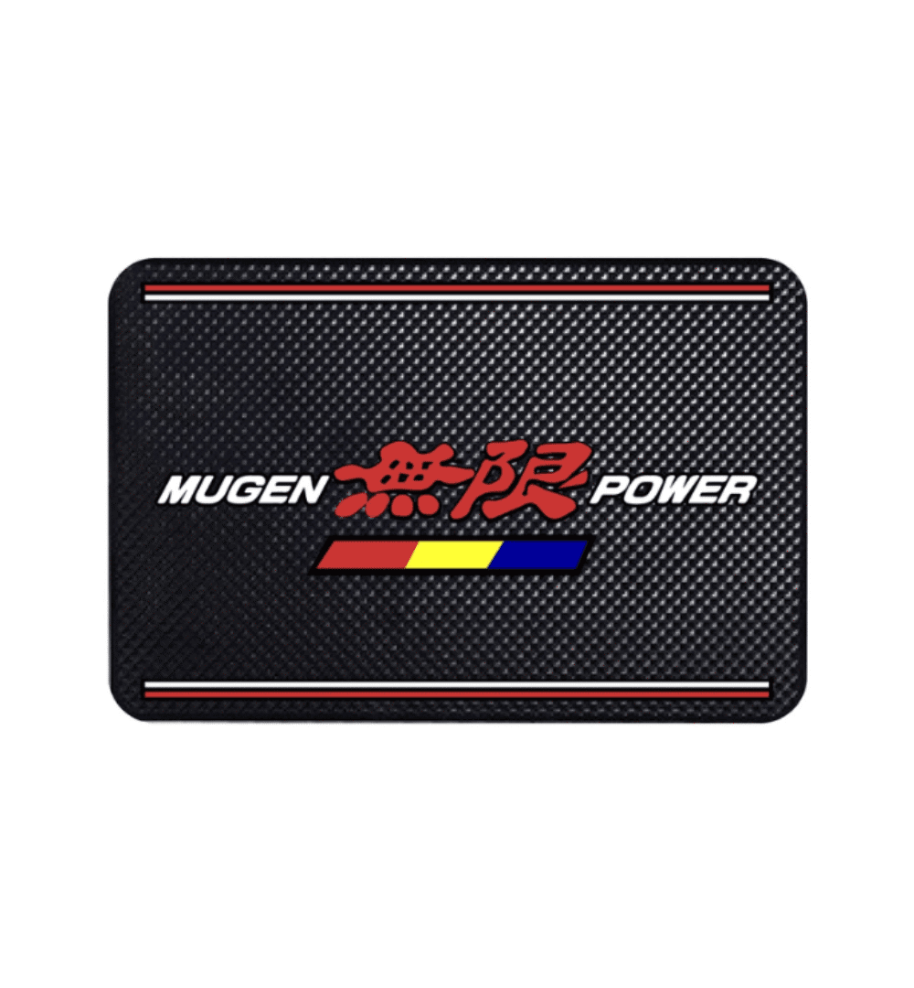 Mugen Style Non-Slip Dashboard Mat | Anti-Slip Car Phone Pad