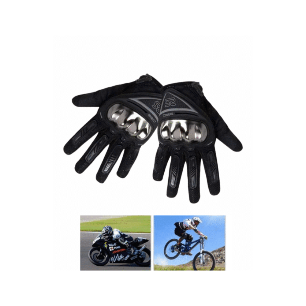 AXIO Touch Screen Motorcycle Safety Gloves – Active Black