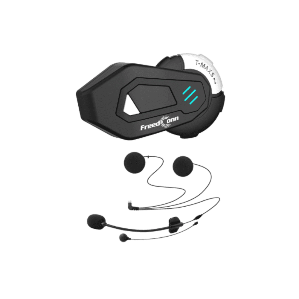 FreedConn T-MAX S Pro Bluetooth Helmet Intercom – 6 Rider Group Communication Headset