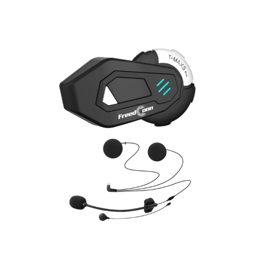 FreedConn T-MAX S Pro Bluetooth Helmet Intercom – 6 Rider Group Communication Headset