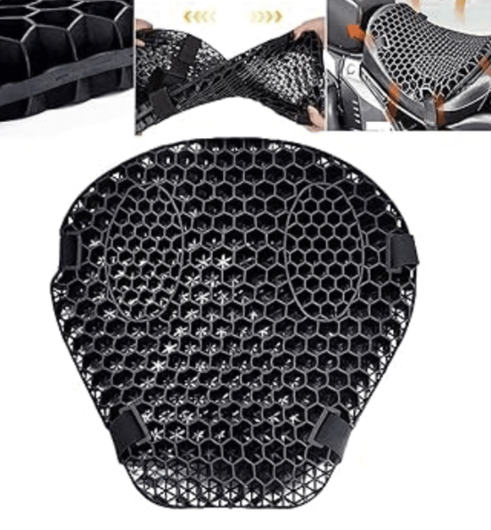 Universal Motorcycle Honeycomb Gel Seat Cushion