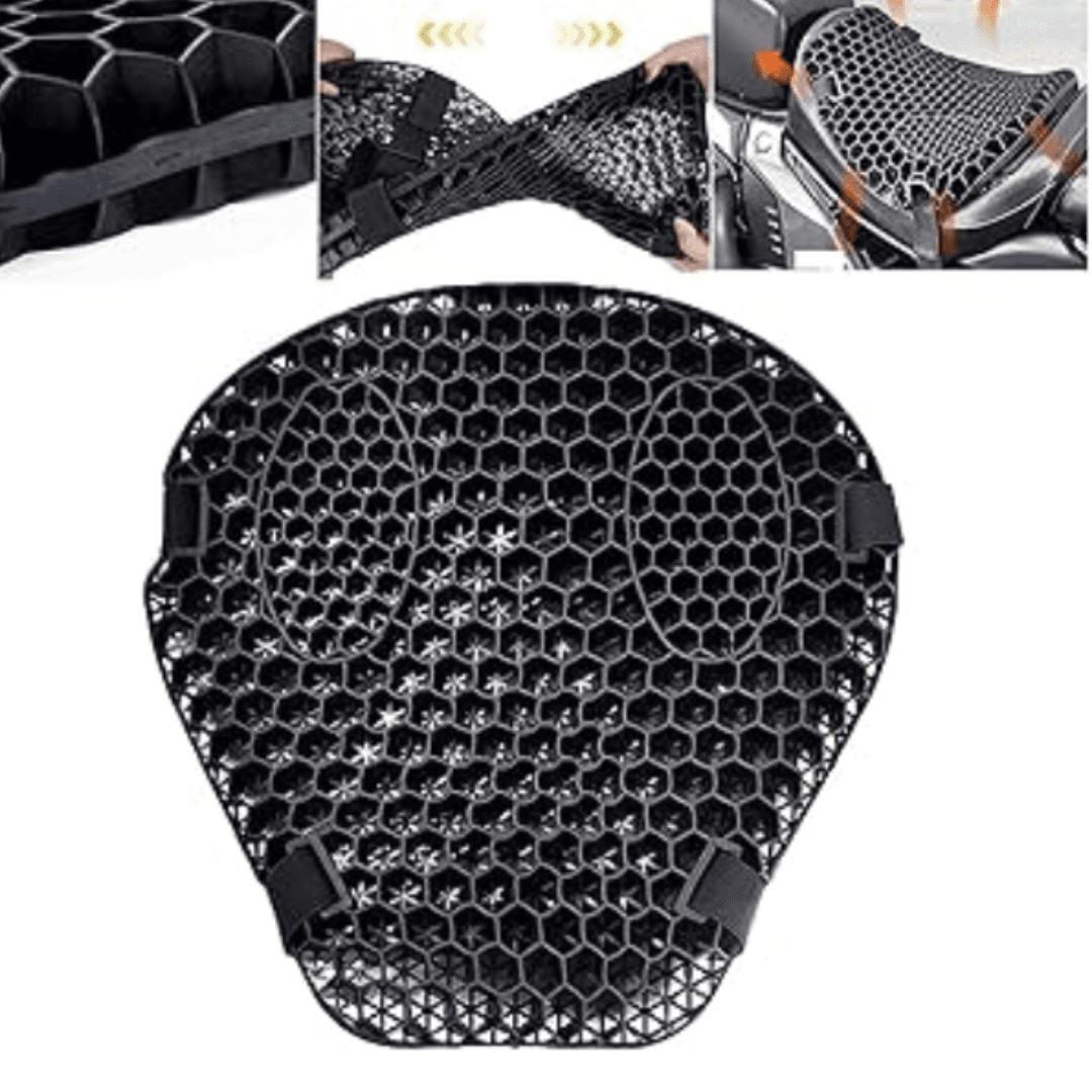 Universal Motorcycle Honeycomb Gel Seat Cushion