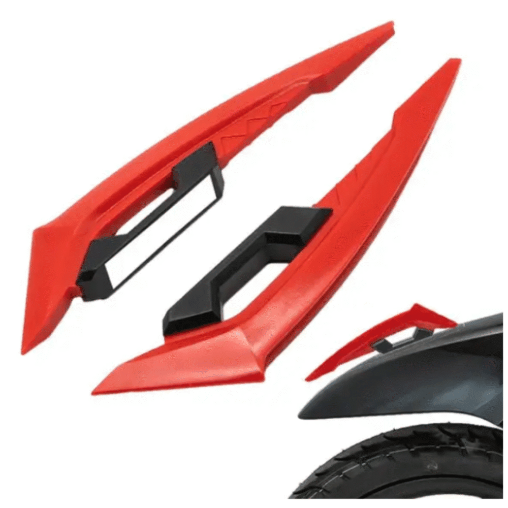 Motorcycle Front Fairing Winglets – 1 Pair Universal Side Spoilers (Random Color)