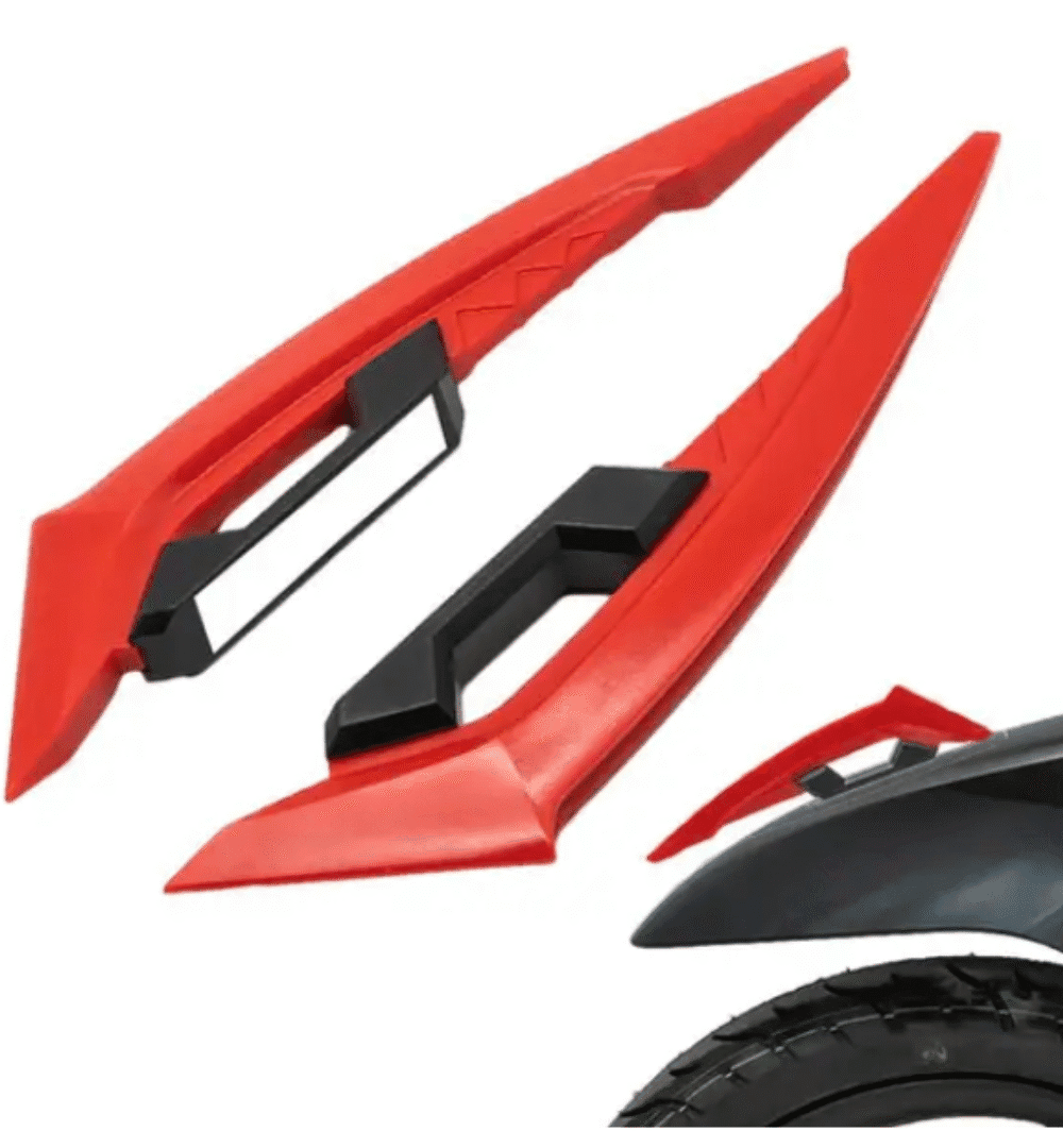 Motorcycle Front Fairing Winglets – 1 Pair Universal Side Spoilers (Random Color)