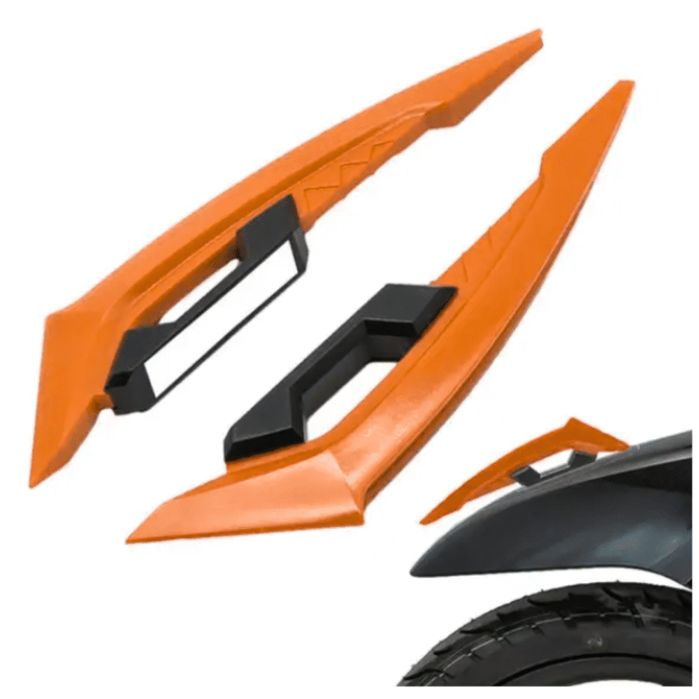 Motorcycle Front Fairing Winglets – 1 Pair Universal Side Spoilers (Random Color) - Image 2
