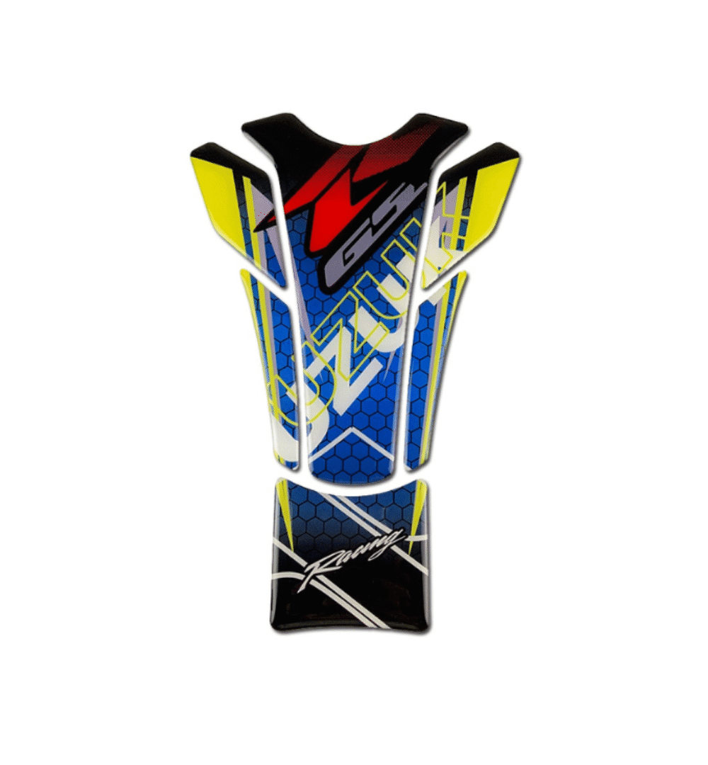 3D Motorcycle Tank Pad for SUZUKI Gixxer – 3M Sticker Scratch Protector Accessory (Random Color)