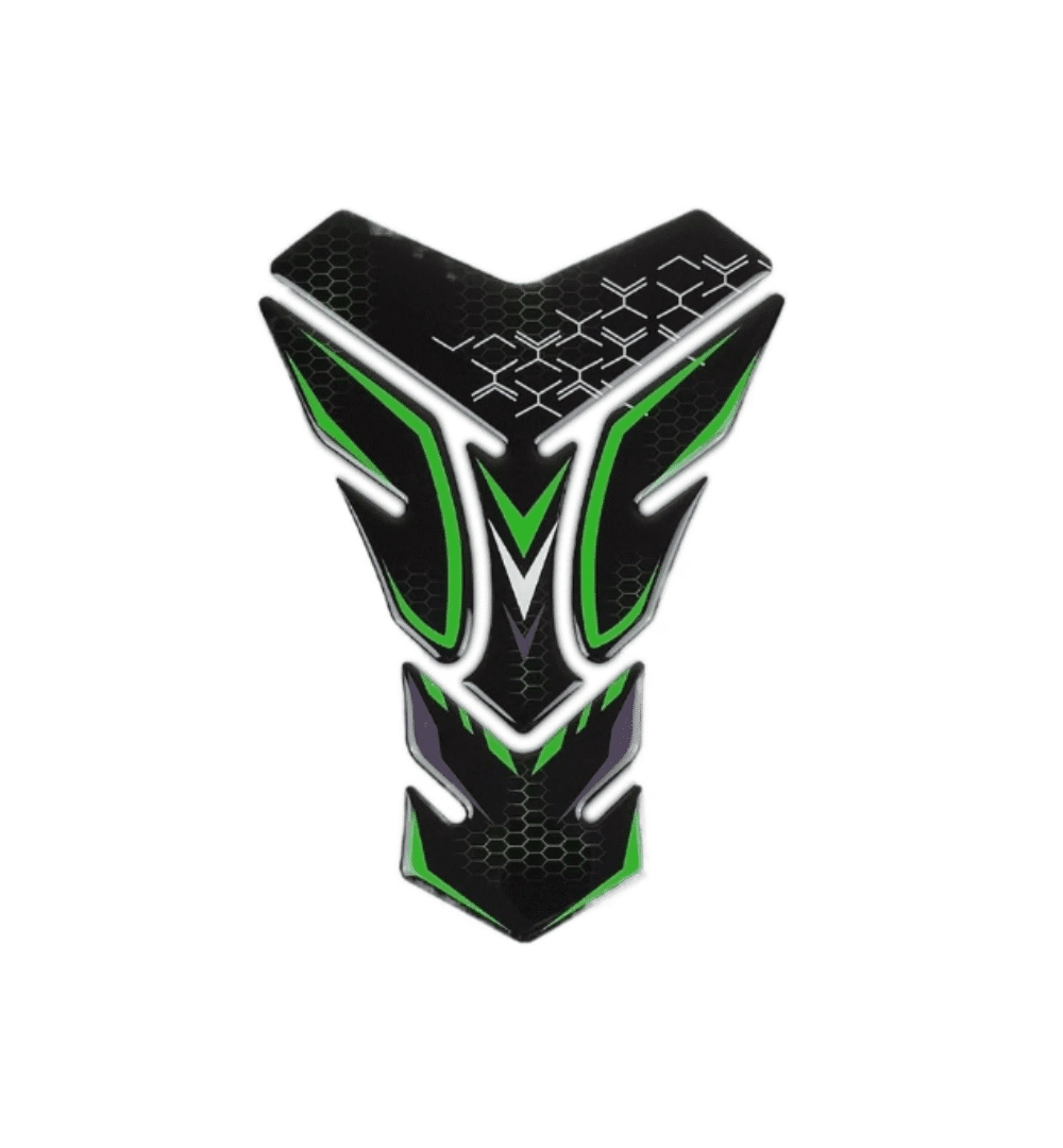 3D Motorcycle Tank Pad – Universal Peel & Stick Fuel Tank Protector
