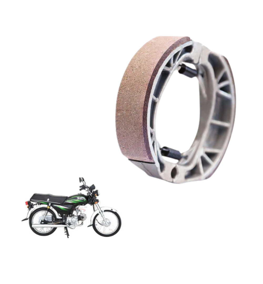 Crown Lifan Brake Shoe + Spring Set for 70cc Motorcycles
