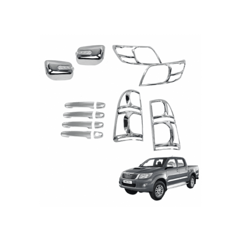 Full Chrome Exterior Kit for Toyota Vigo Champ