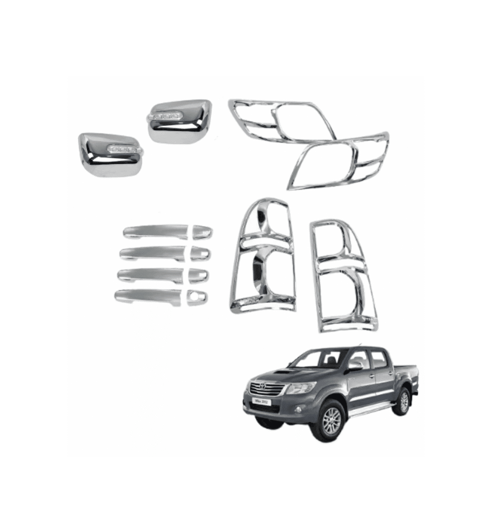 Full Chrome Exterior Kit for Toyota Vigo Champ
