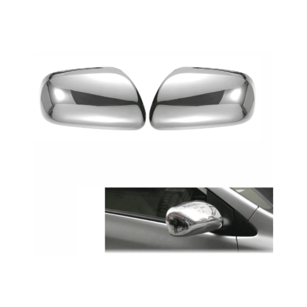 Chrome Side Mirror Covers for Toyota Corolla (2002–2008) – 2PCS Set
