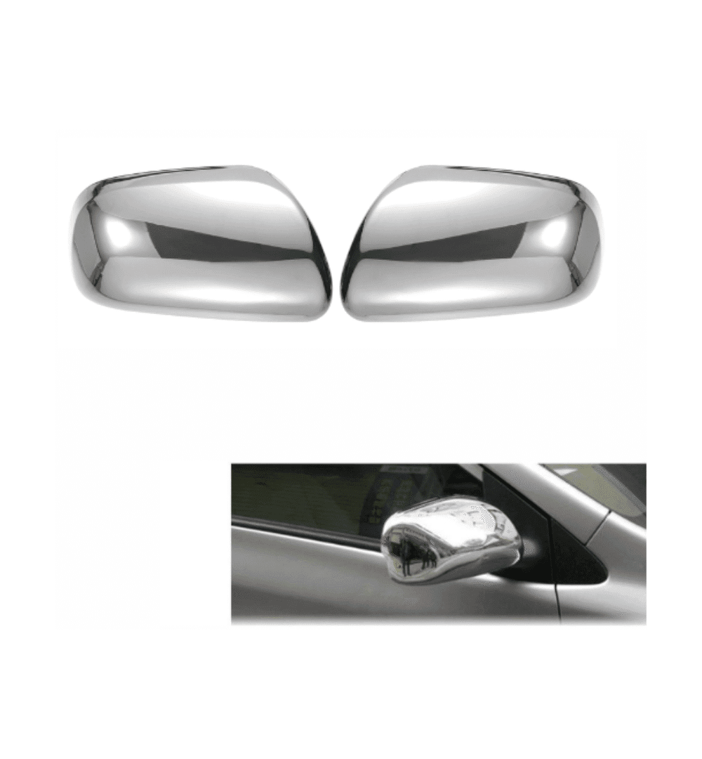 Chrome Side Mirror Covers for Toyota Corolla (2002–2008) – 2PCS Set