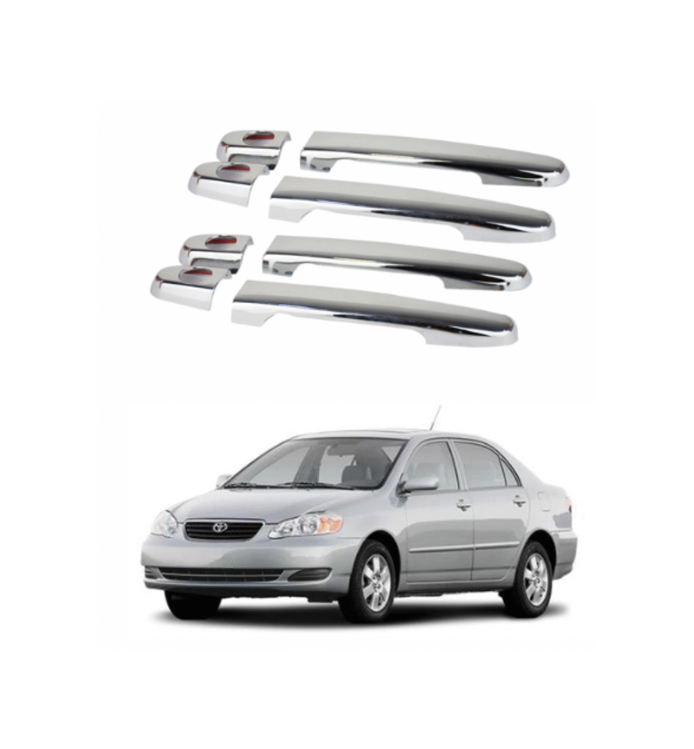 Chrome Door Handle Covers for Toyota Corolla (2002–2008) – 4PCS Set