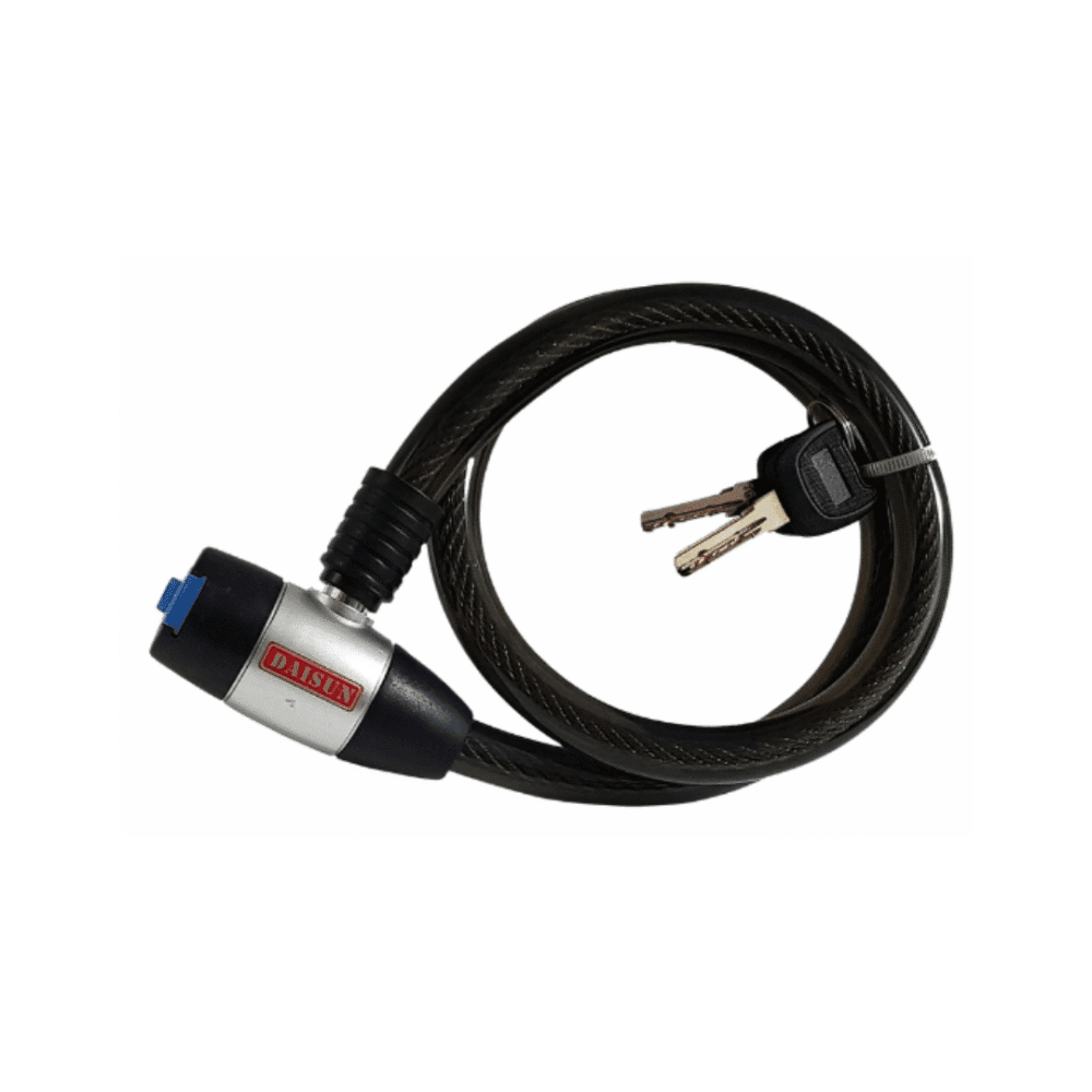 Imported Heavy-Duty Cable Lock for Bike & Cycle – Random Color