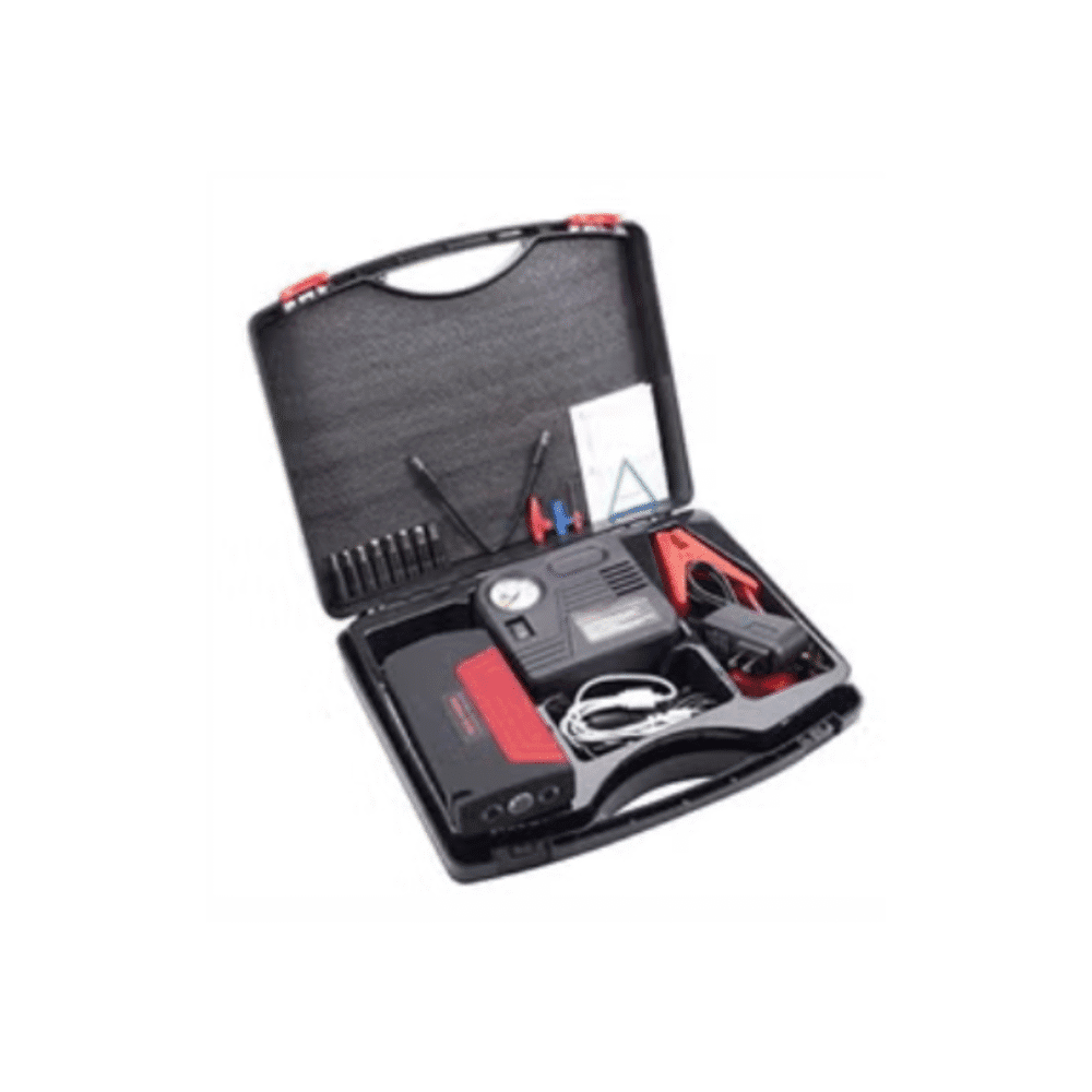 All-in-One Car Emergency Power Kit – Tire Inflator, Jump Starter & Flashlight - Image 2