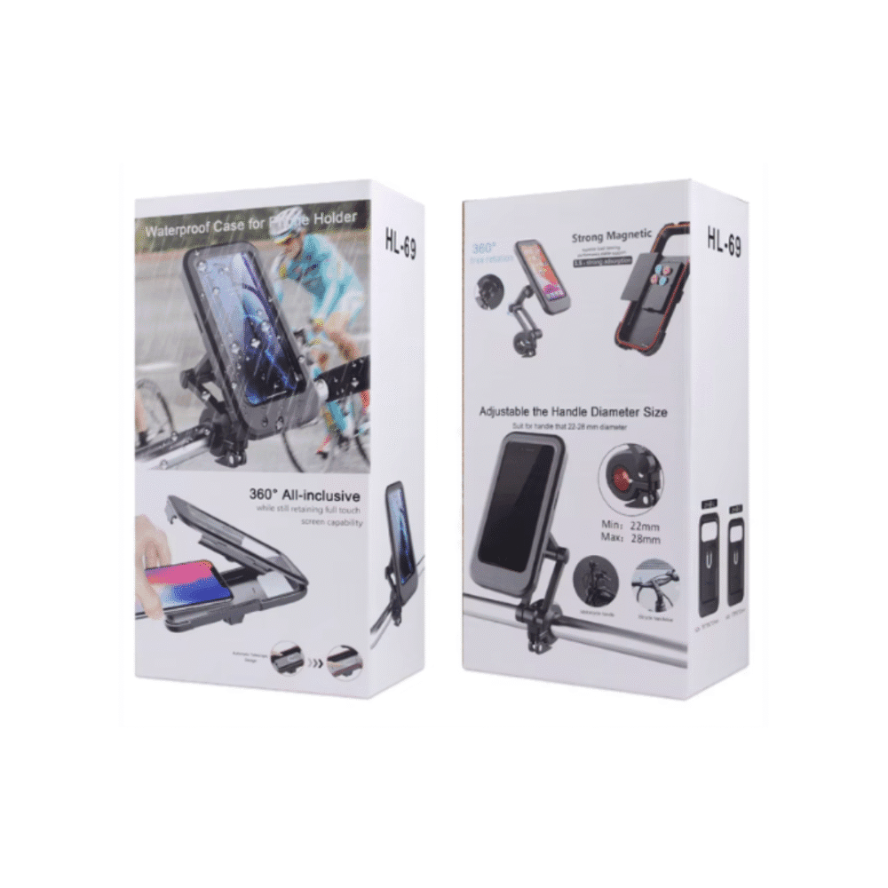Bike Mount Waterproof Cell Phone Holder – 360° Rotation & Full Touchscreen Control - Image 2