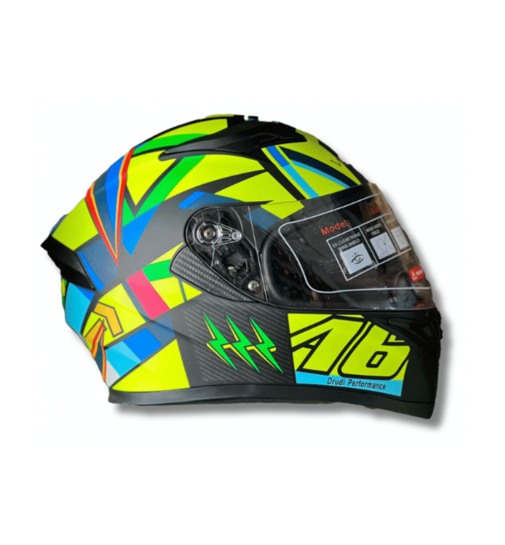 JIEKAI VECTOR VT-253 Full Face Helmet – Double Visor | DOT Approved (LARGE SIZE)