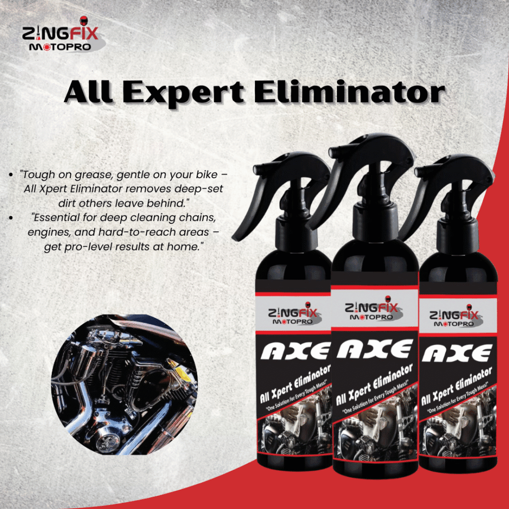 Zingfix All Xpert Eliminator – 400ML (Pack of 3) | Heavy-Duty Degreaser & Cleaner
