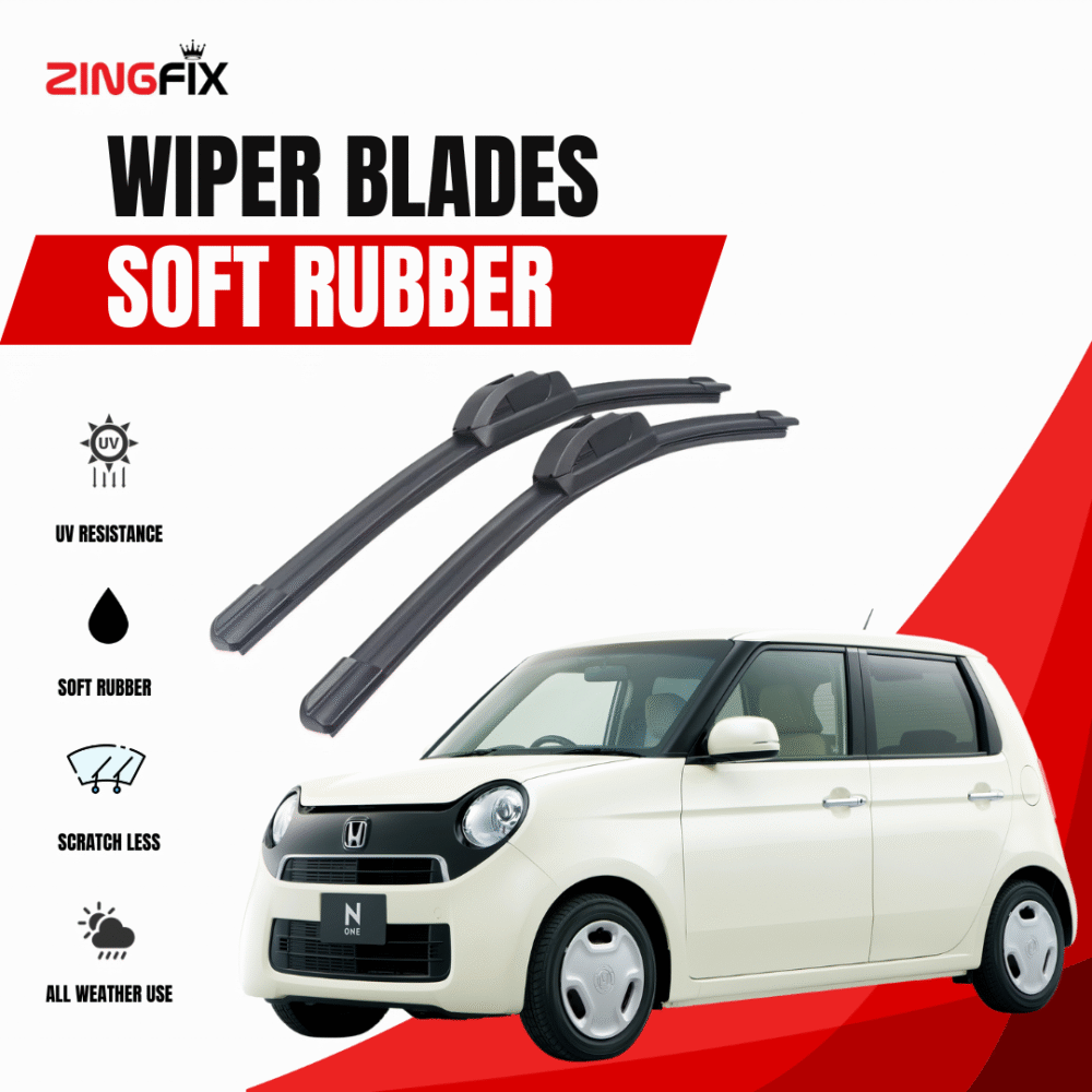 Zingfix Soft Rubber Wiper Blade for Honda N-One (2012-2020)