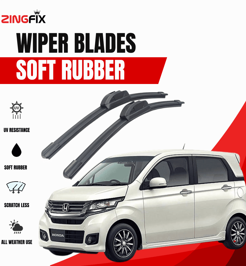 Zingfix Soft Rubber Wiper Blade for Honda N-WGN (2012-2020)