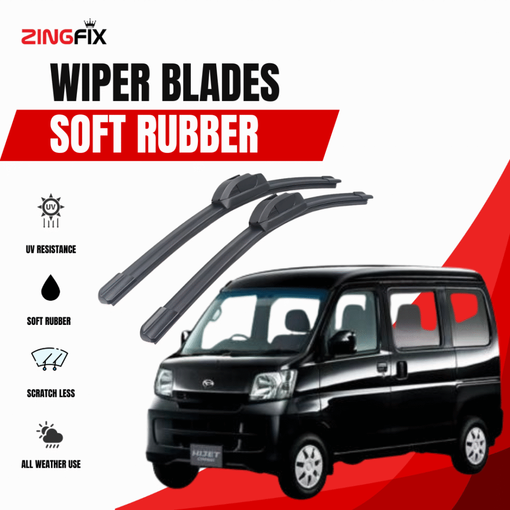 Zingfix Soft Rubber Wiper Blade for Daihatsu Hijet (2008-2022)