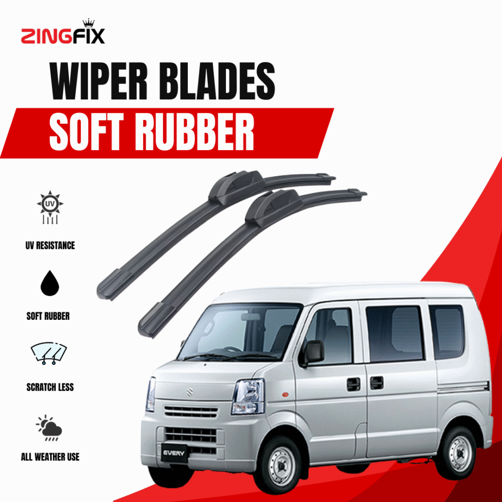 Zingfix Soft Rubber Wiper Blade for Suzuki Every (2010-2022)