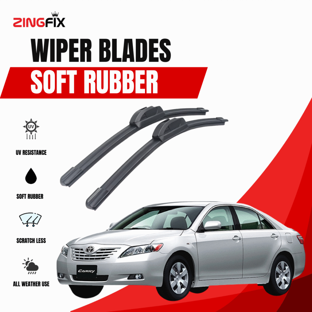 Zingfix Soft Rubber Wiper Blade for Toyota Camry (2011-2024)