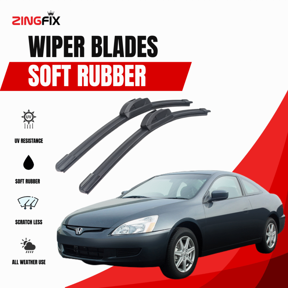 Zingfix Soft Rubber Wiper Blade for Honda Accord (2003-2007)