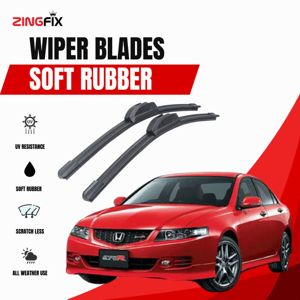 Zingfix Soft Rubber Wiper Blade for Honda Accord CL7 / CL9