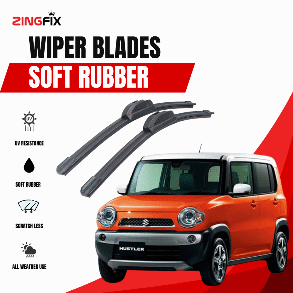 Zingfix Soft Rubber Wiper Blade for Suzuki Hustler (2014-2022)