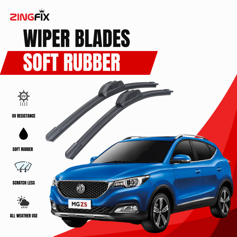 Zingfix Soft Rubber Wiper Blade for MG ZS (2020-2024)
