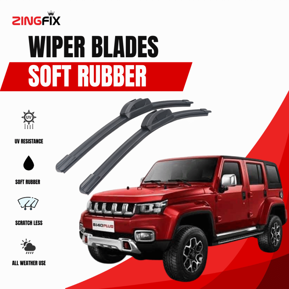 Zingfix Soft Rubber Wiper Blade for BAIC BJ40 (2021-2024)