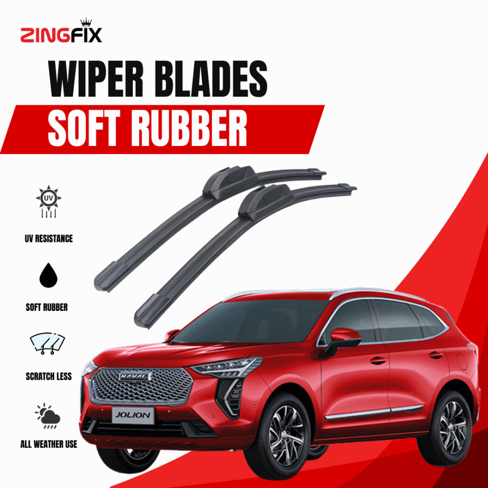 Zingfix Soft Rubber Wiper Blade for Haval Jolion (2021-2024)