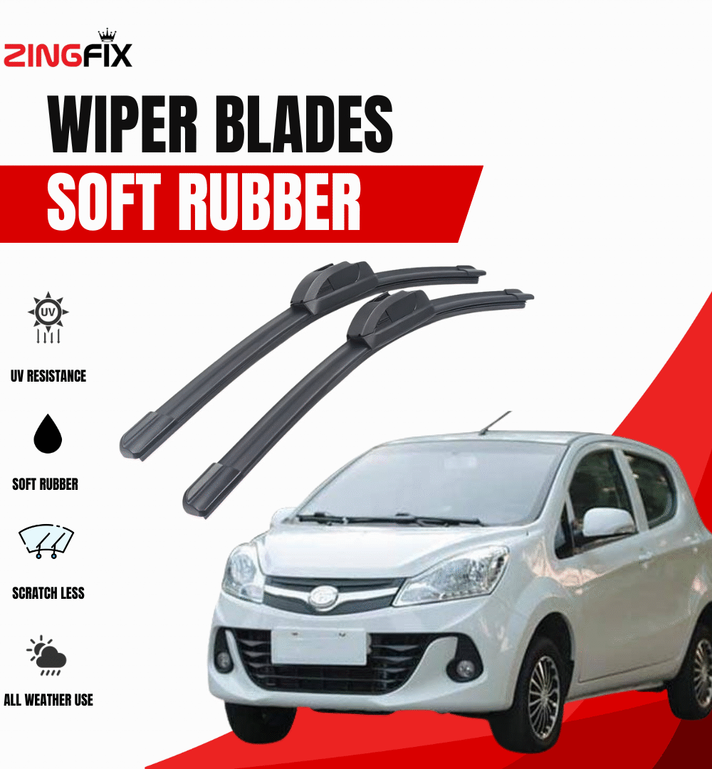 Zingfix Soft Rubber Wiper Blade for Prince Pearl (2020-2023)