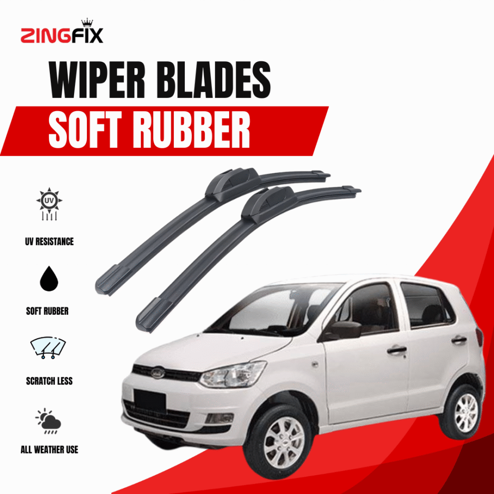 Zingfix Soft Rubber Wiper Blade for United Bravo (2018-2022)