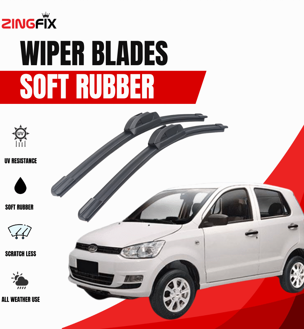 Zingfix Soft Rubber Wiper Blade for United Bravo (2018-2022)