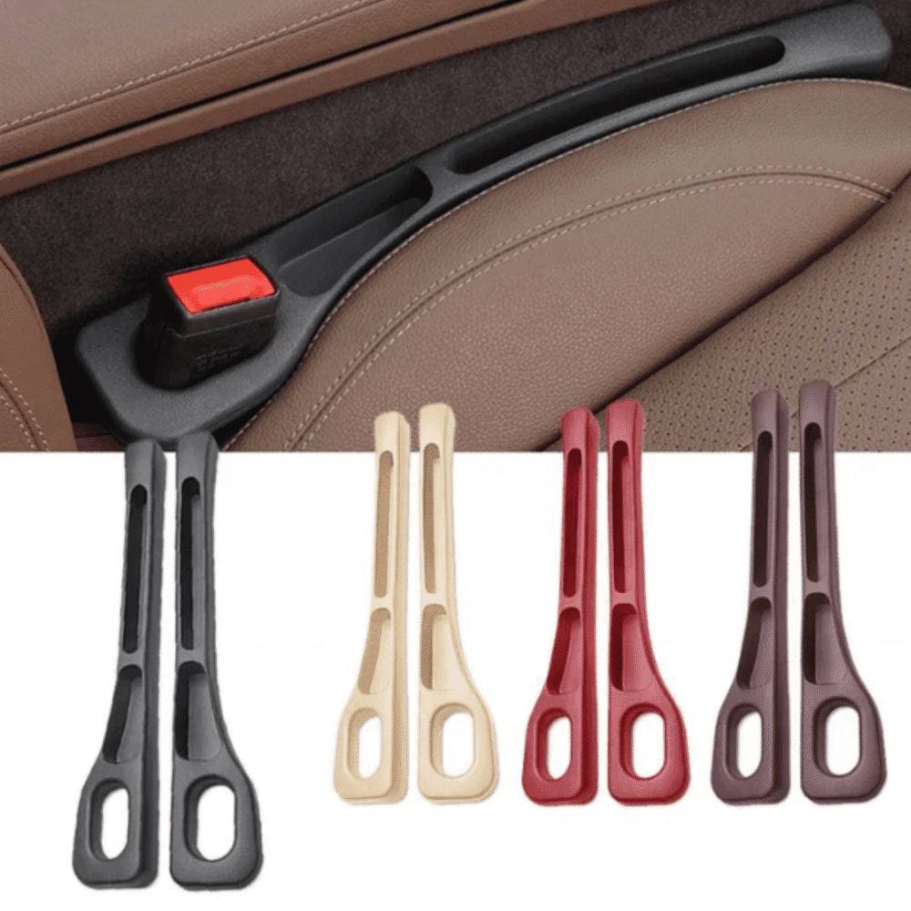 2Pcs PU Car Seat Gap Filler Plug Strip – Leak-Proof Side Seam Organizer (Random Colors)
