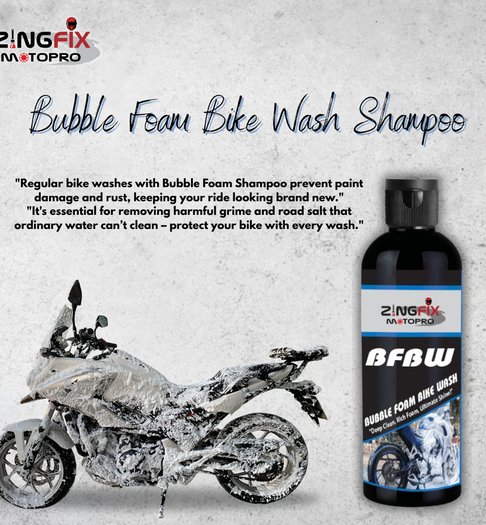 Bubble Foam Bike Wash Shampoo 400ML