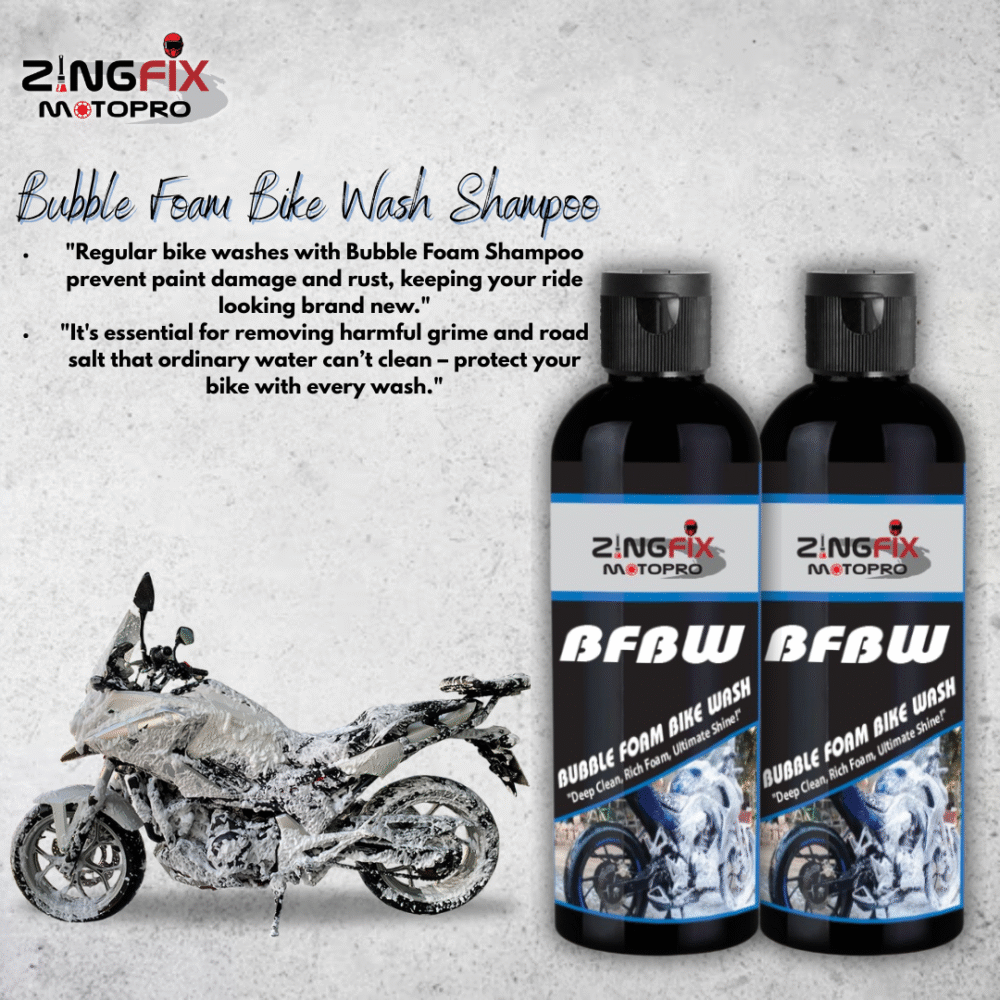 Bubble Foam Bike Wash Shampoo – 400 ml × 2 pack